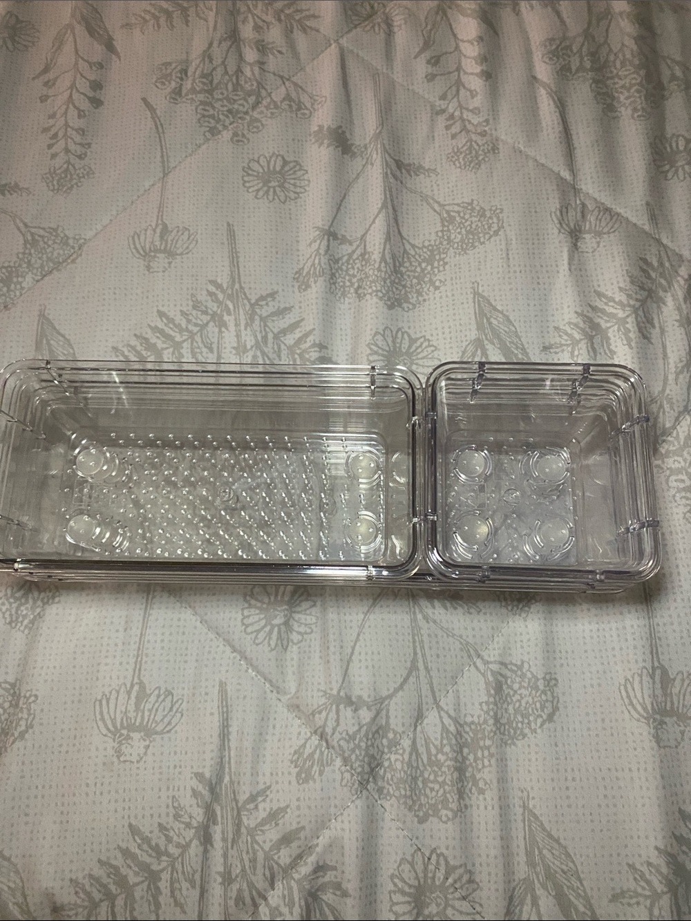 6 piece drawer organizers
